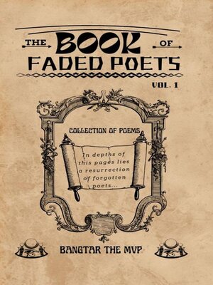 cover image of The Book of Faded Poets, Vol 1